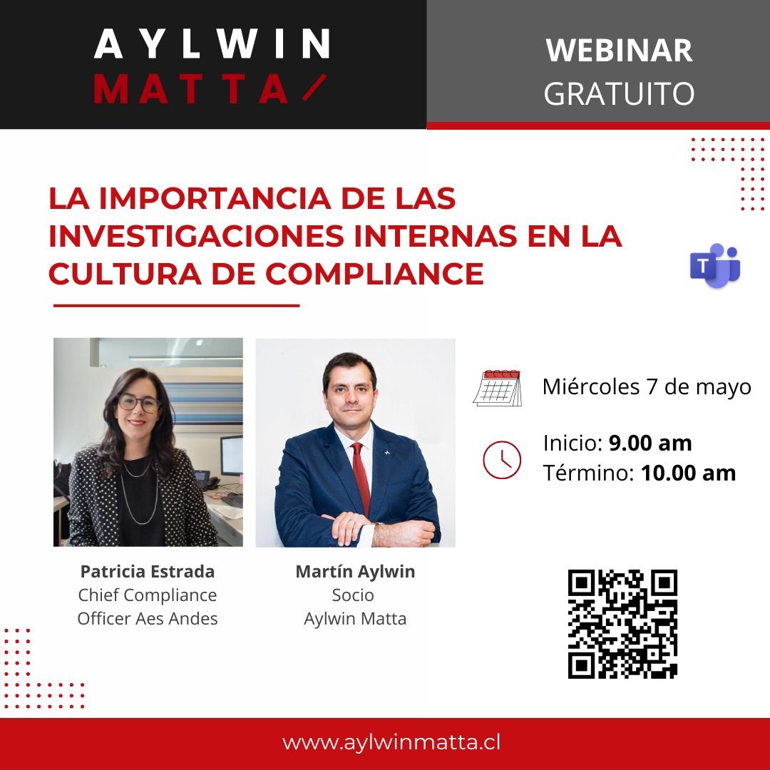 Segunda charla del ciclo de ‘Conversaciones de Compliance’.
