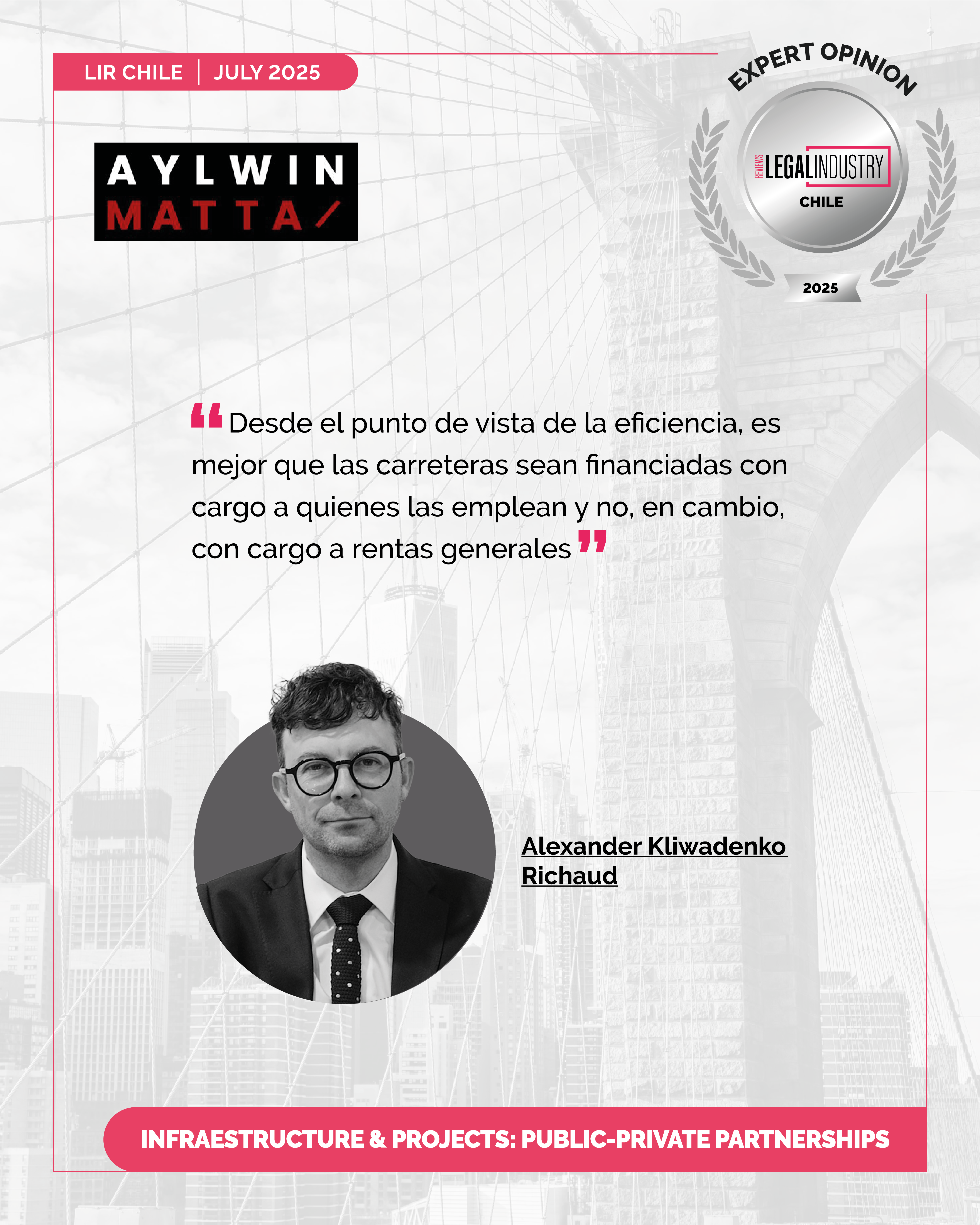 Columna Alexander Kliwandenko en The Legal Industry